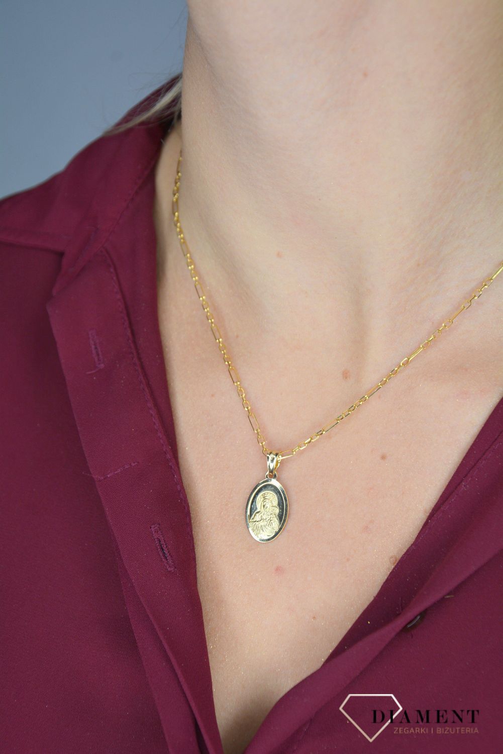 Złoty łańcuszek 585 o szerokości 2 mm DIA-LAN-1234-585 2mm ✅ Złoty łańcuszek o szerokości 2 mm ✅.jpg